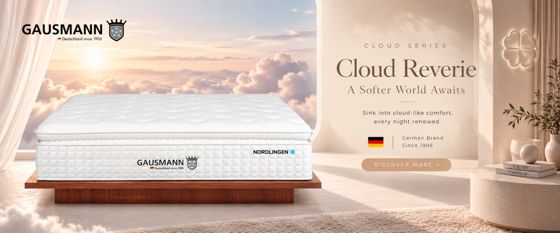 12" Rosenheim Clover Adjustable Bed Mattress