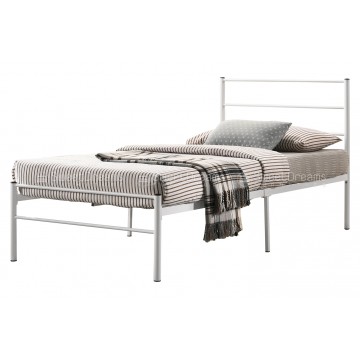 Diana Single Metal Bed Frame | Bedframe + Mattress | Bedset Package | Single Size