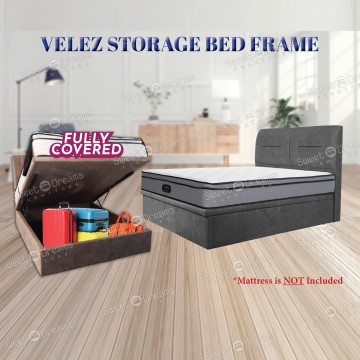 Velez Storage Bed Frame | bedroom furniture