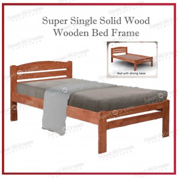 Cory Super Single Solid Wooden Bed Frame| Bundle set