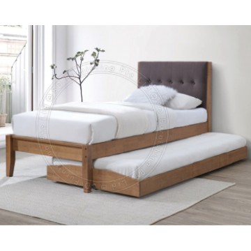 Keira Solid Wood Pull Out Trundle Bed | Lift Up | Single | FREE Delivery & Assembly