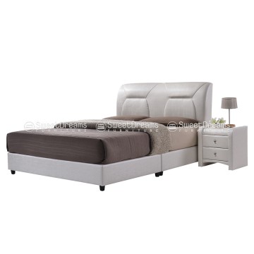 Mattea Faux Leather Bed Frame