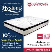 Mysleep Oasis Hotel Standard Pocketed Spring Mattress