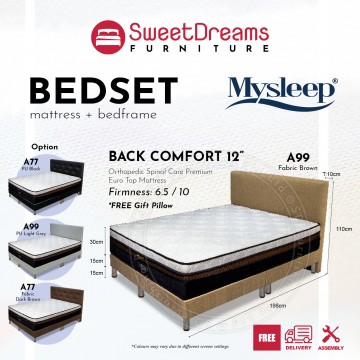 Back Comfort Bed Set A77 / A99