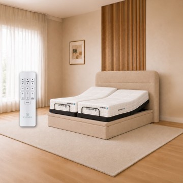 Clover 2.0 + Gausmann Ansbach II Mattress + Storage Bed Frame