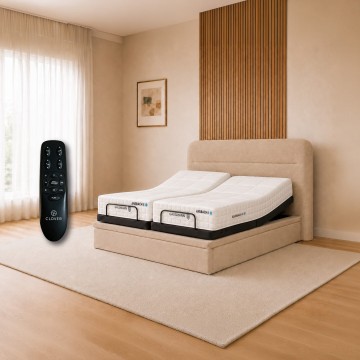Clover 4.0 + Gausmann Ansbach II Mattress + Storage Bed Frame