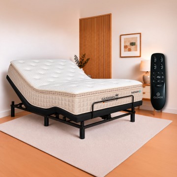 Clover 4.0 Adjustable bed base + Gausmann Rosenheim 12
