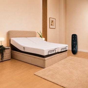 Clover 4.0 + Gausmann Vienna 6 II Mattress + Storage Bed Frame
