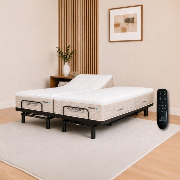 Clover 4.0 Adjustable Bed Base + GAUSMANN Wismar 12
