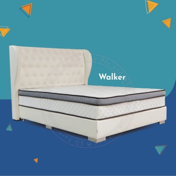 WALKER LUXURY BED FRAME | BEDFRAME + MATTRESS | DIVAN / DRAWERS / STORAGE BEDFRAME