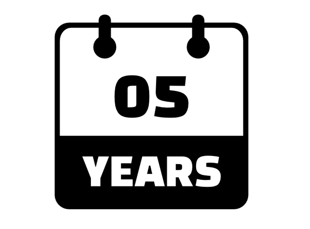 5yearswarrantyonmotor